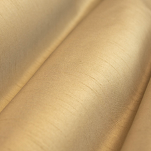 Load image into Gallery viewer, Faux Silk Champagne Beige Dark Beige Mustard Gold Drapery Fabric