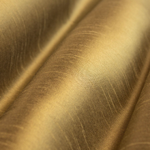 Load image into Gallery viewer, Faux Silk Antique Gold Taupe Taupe Brown Taupe Gray Drapery Fabric