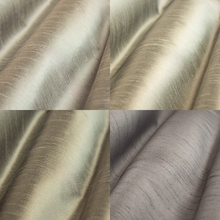 Load image into Gallery viewer, Faux Silk Sterling Gray Gray Stone Greige Gray Drapery Fabric
