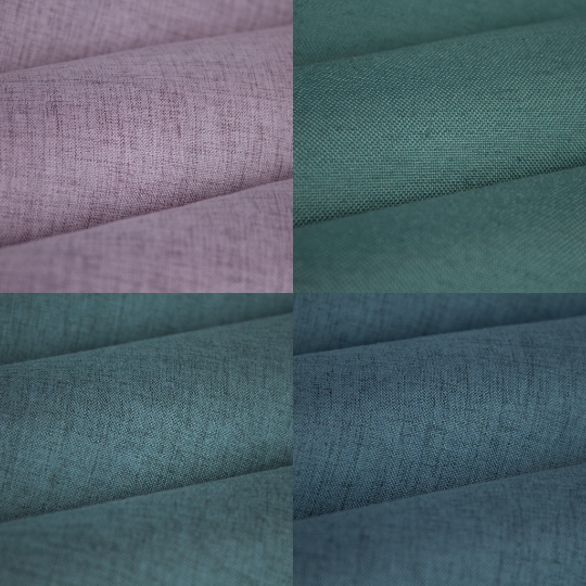 Lilac fashion denim fabric