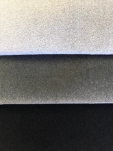 Load image into Gallery viewer, Heavy Duty Grey Dark Grey Black Upholstery Drapery Velour Fabric
