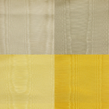Load image into Gallery viewer, Blush Beige Buttercup Yellow Cotton Acetate Drapery Fabric
