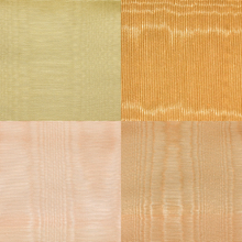 Load image into Gallery viewer, Sand Beige Old Gold Light Peach Peachy Coral Acetate Drapery Fabric