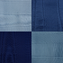 Load image into Gallery viewer, Ice Blue French Blue Navy Blue Antique Blue Cotton Acetate Drapery Fabric