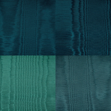 Load image into Gallery viewer, Forest Green Peacock Teal Jade Green Antique Green Cotton Acetate Drapery Fabric