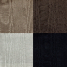 Load image into Gallery viewer, Mocha Brown Chocolate Oyster Off White Black Cotton Acetate Drapery Fabric