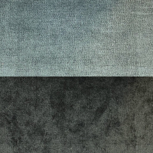 Load image into Gallery viewer, Water Repellent Mid-Century Modern Charcoal Grey Black Velvet Upholstery Drapery Fabric