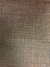 Load image into Gallery viewer, Heavy Duty Navy Blue Caramel Blue Rusty Orange Tweed Upholstery Fabric