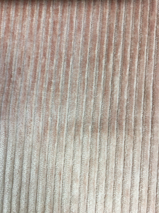 Heavy Duty Rose Mauve Velvet Stripe Mauve Lilac Tweed Upholstery Fabric