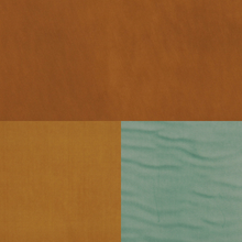 Load image into Gallery viewer, Water and Stain Resistant Brown Camel Beige Teal Upholstery Fabric