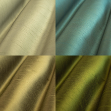 Load image into Gallery viewer, Faux Silk Spa Green Seafoam Green Spring Green Lime Green Drapery Fabric