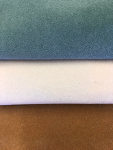 Load image into Gallery viewer, Heavy Duty Seafoam Green Oyster Honey Beige Upholstery Drapery Velour Fabric