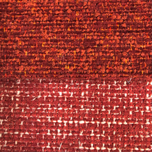 Load image into Gallery viewer, Crypton Water Stain Resistant MCM Mid Century Modern Dark Rust-Red Red White Tweed Upholstery Fabric