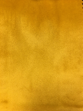 Load image into Gallery viewer, Nougat Yellow Gold Orange Velvet Upholstery Drapery Fabric / RM Villa