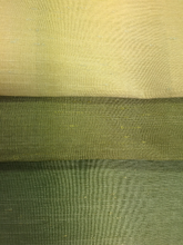 Load image into Gallery viewer, Faux Silk Chamois Yellow Olive Green Sage Green