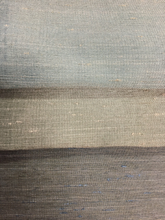 Load image into Gallery viewer, Faux Silk Ocean Blue Pewter Grey Antique Blue