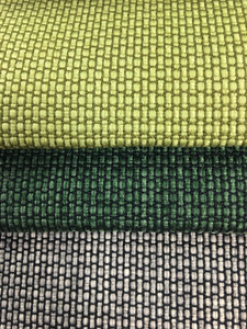 Heavy Duty Chartreuse Green Grey Black Upholstery Drapery Fabric