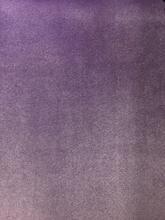Load image into Gallery viewer, Lilac Lavender Purple Velvet Upholstery Drapery Fabric / RM Villa