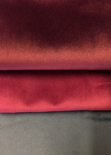 Load image into Gallery viewer, Violet Periwinkle Marine Blue Velvet Upholstery Drapery Fabric / RM Villa