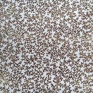 Nautical Coral Beige Olive Beige Lime Green Cut Velvet Upholstery Fabric