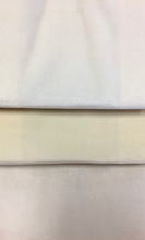 Load image into Gallery viewer, Ivory Cream Oyster Velvet Upholstery Drapery Fabric / RM Villa