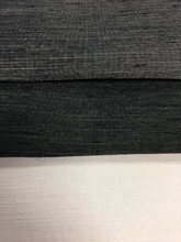 Load image into Gallery viewer, Faux Silk Charcoal Grey Black Milk White