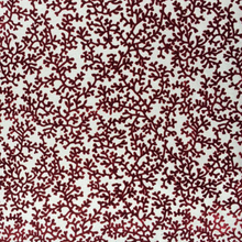 Load image into Gallery viewer, Nautical Coral Teal Rusty Red Navy Cut Velvet Upholstery Fabric