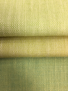 Viscose Linen Green Mustard Yellow Jade Green Upholstery Drapery Fabric