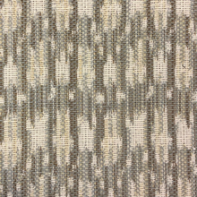 Load image into Gallery viewer, Cream Ivory Beige Grey Abstract Geometric Upholstery Drapery Fabric