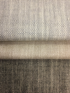 Viscose Linen Grey Tweed Beige Black Taupe Upholstery Drapery Fabric