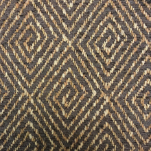 Load image into Gallery viewer, Charcoal Grey Beige Mocha Taupe Greek Key Geometric Upholstery Fabric