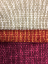 Load image into Gallery viewer, Heavy Duty Linen Beige Burnt Orange Magenta Upholstery Drapery Fabric