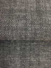 Load image into Gallery viewer, Viscose Linen Black Grey Charcoal Black Upholstery Drapery Fabric