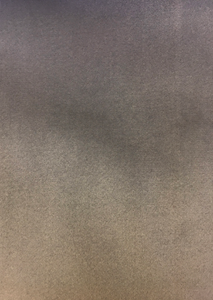 Chocolate Dark Brown Silver Grey Velvet Upholstery Drapery Fabric / RM Villa