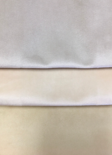 Load image into Gallery viewer, Beige Champagne Buttercream Velvet Upholstery Drapery Fabric / RM Villa