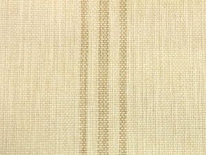 Heavy Duty Beige Nautical Stripe Upholstery Fabric
