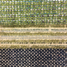 Load image into Gallery viewer, Crypton Water Stain Resistant MCM Mid Century Modern Grass Green Light Green Navy Blue Tweed Upholstery Fabric