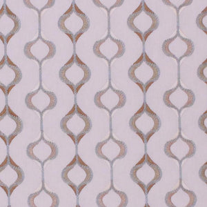 Reagan Embroidered Aqua Sage Green White Drapery Upholstery Fabric / Aquarius