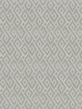 Load image into Gallery viewer, 7 Colorways Geometric Velvet Trellis Lattice Upholstery Fabric Beige Blue Grey