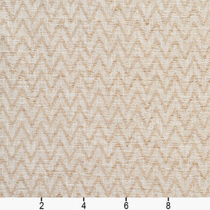 Essentials Heavy Duty Upholstery Drapery Сhevron Fabric / Beige