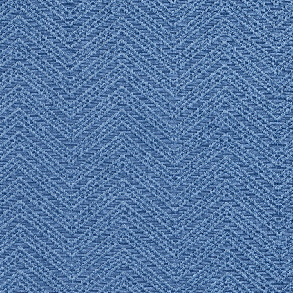Essentials Upholstery Drapery Сhevron Fabric / Blue