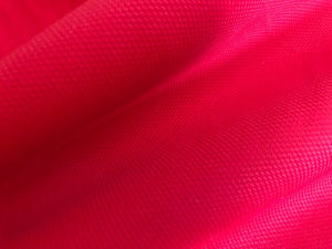 Ruby Red Upholstery Fabric Mid Century Retro / Lovebird