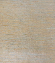 Load image into Gallery viewer, Silk Dupioni Semi Sheer Aqua Blue Beige Pale Sage Green Peach Fabric