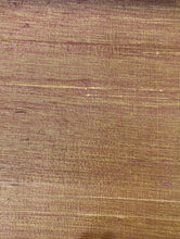 Load image into Gallery viewer, Silk Dupioni Textured Semi Sheer Beige/Gold Lavender Purple/Taupe Drapery Fabric FB-SSD