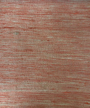 Load image into Gallery viewer, Silk Dupioni Textured Semi Sheer Pink/Blush Orange/Beige Rusty Brown Drapery Fabric FB-SSD