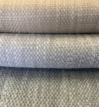 Load image into Gallery viewer, Water &amp; Stain Resistant Beige Neutral Grey MCM Upholstery Drapery Fabric