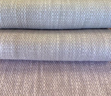 Load image into Gallery viewer, Water &amp; Stain Resistant Beige Neutral Greige Lavender Lilac MCM Upholstery Drapery Fabric FB