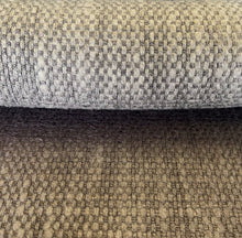 Load image into Gallery viewer, Water &amp; Stain Resistant Stone Grey Charcoal Black MCM Upholstery Drapery Fabric