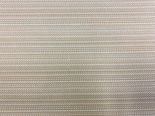 Load image into Gallery viewer, Designer Beige Cream Stripe Upholstery Drapery Fabric