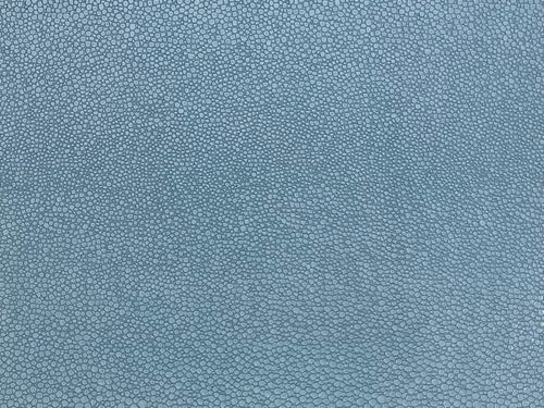Designer Heavy Duty Aqua Blue Shagreen Faux Leather Upholstery Vinyl